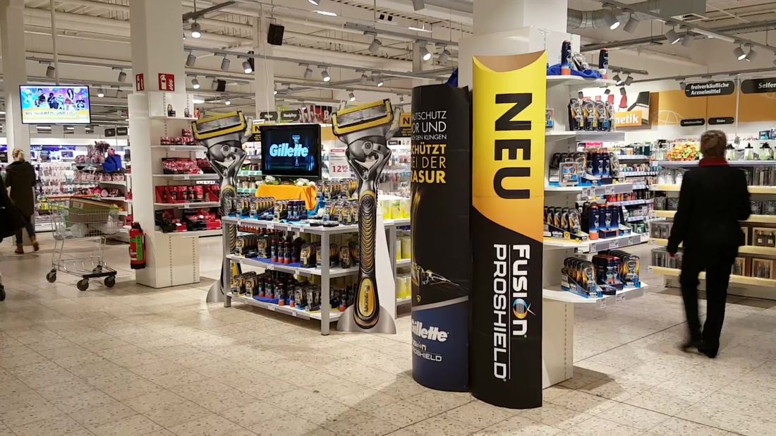 Gillette Zweitplatzierung